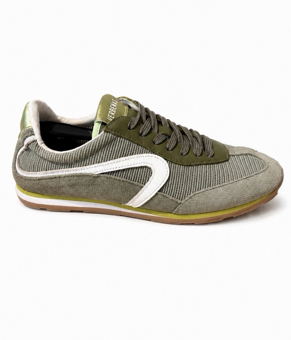 Verbenas Women’s Unisex Sneakers US Size 8-8.5 Olive Green Gold Gum Sole